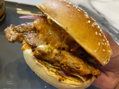 Chai Haute Birmingham Grilled Chicken Burger